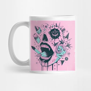 Edgy Pastel Aesthetic Mug